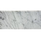 37 in. White Carrara Marble Backsplash