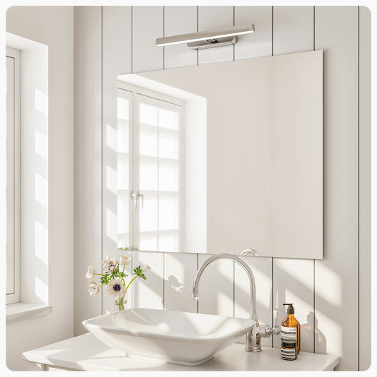 Eviva Sleek 36" Frameless Bathroom Mirror