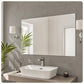 Eviva Sleek 39" Frameless Bathroom Mirror