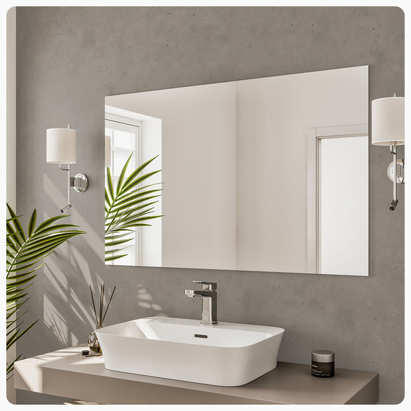 Eviva Sleek 39 Frameless Bathroom Mirror