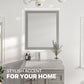 Eviva Acclaim Transitional Gray Bathroom Vanity Mirror