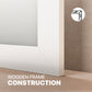 Eviva Acclaim Transitional White Bathroom Vanity Mirror