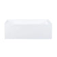 Voltaire 60" x 32" Left-Hand Drain Alcove Bathtub with Apron and Armrest in Glossy White