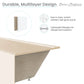 Voltaire 54" x 30" Right-Hand Drain Alcove Bathtub with Apron in Bisque