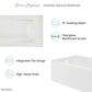 Voltaire 72" x 36" Right-Hand Drain Alcove Bathtub with Apron and Armrest