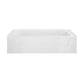 Virage 60" x 30" Left-Hand Drain Alcove Bathtub with Apron