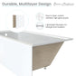 Virage 60" x 30" Left-Hand Drain Alcove Bathtub with Apron