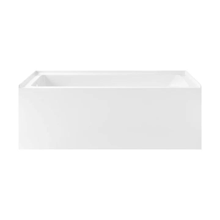 Voltaire 60" x 30" Left-Hand Drain Alcove Bathtub with Apron