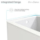 Voltaire 60" x 30" Right-Hand Drain Alcove Bathtub with Apron