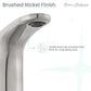 Chateau 8 in. Widespread, 2-Handle, Bathroom Faucet in Brushed Nickel