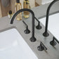 Daxton 8 in. Widespread Bathroom Faucet in Matte Black