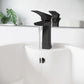 Monaco Single Hole, Single-Handle, Bathroom Faucet in Matte Black