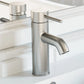 Ivy Single Hole, Single-Handle, Bathroom Faucet in Brushed Nickel