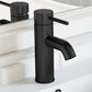 Ivy Single Hole, Single-Handle, Bathroom Faucet in Matte Black