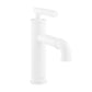 Avallon Single Hole, Single-Handle Sleek, Bathroom Faucet in Matte White