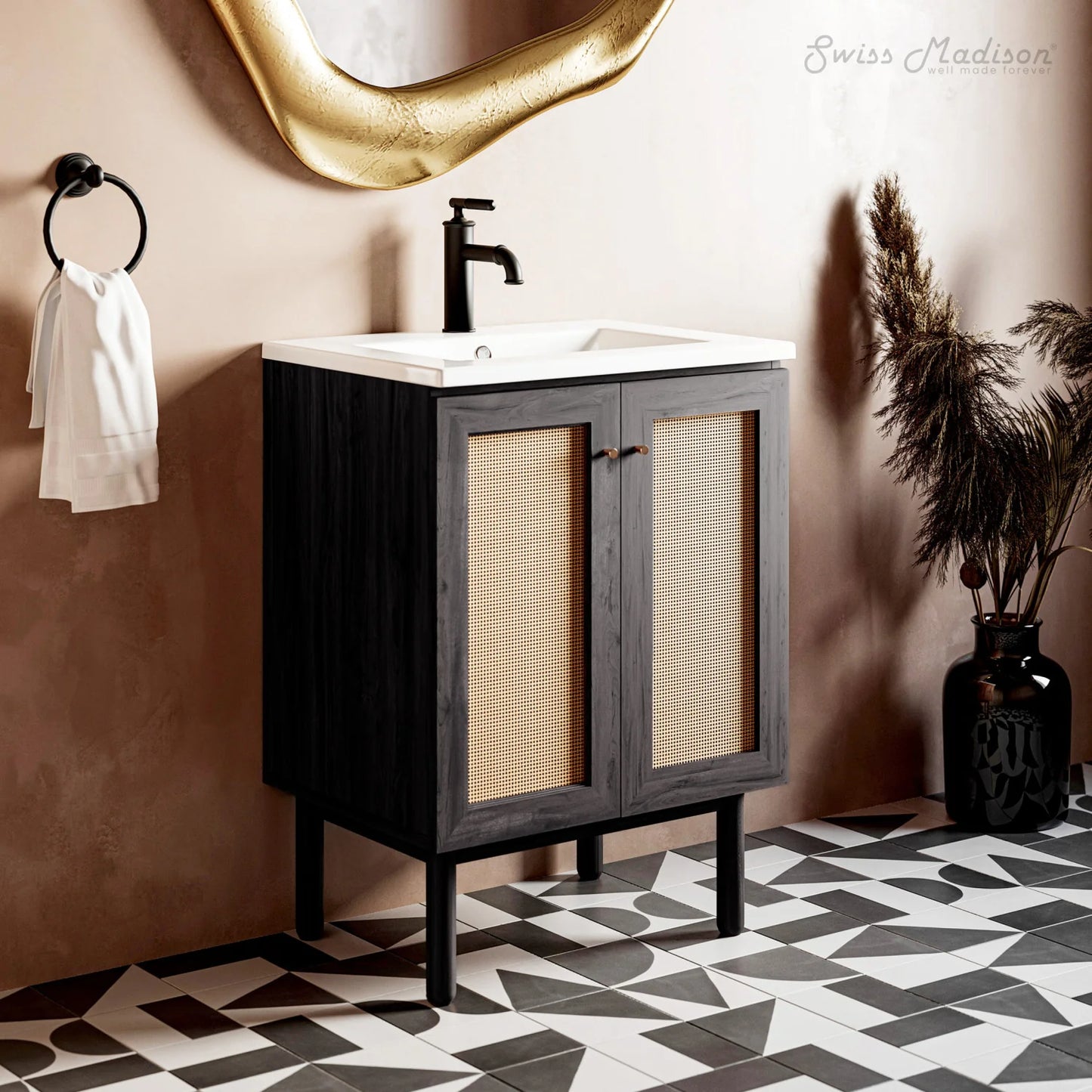 Classe 24" Bathroom Vanity in Black