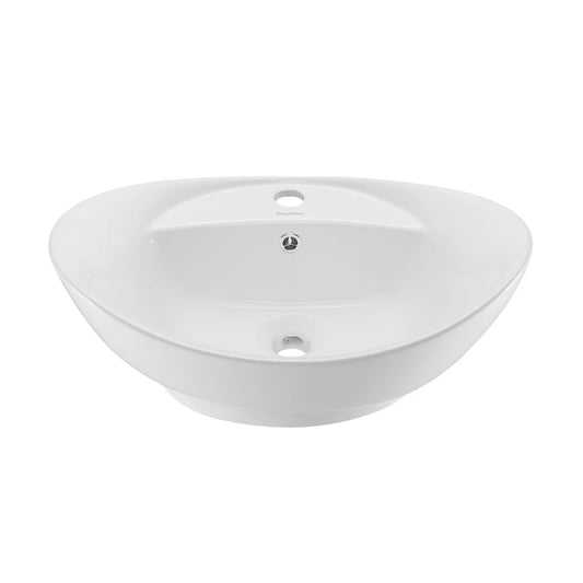 Ivy 23 Oval Ceramic Vessel Sink