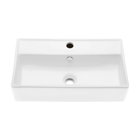 Claire 22" Rectangle Wall-Mount Bathroom Sink