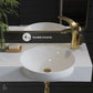 Chateau 30" Right Side Faucet Wall-Mount Bathroom Sink