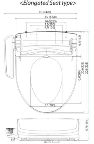 Clean Sense 1500 Bidet Seat