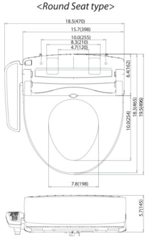 Clean Sense 1500 Bidet Seat